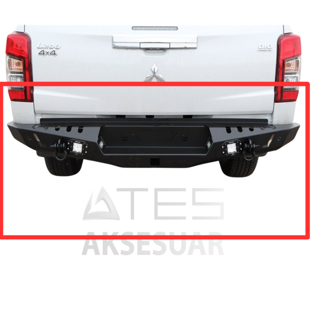 Mitsubishi L200 Arka Çelik Tampon