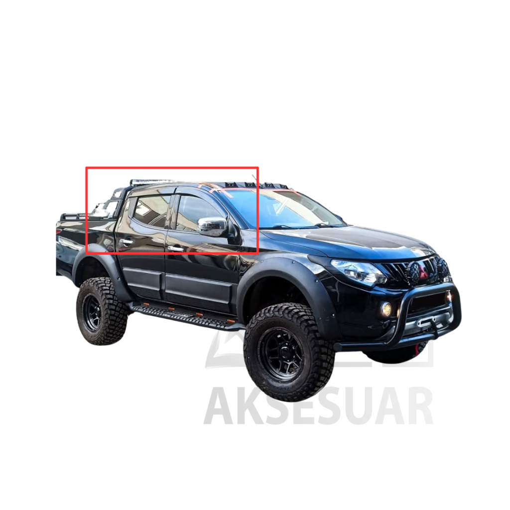 Mitsubishi L200 Cam Rüzgarlığı PLASTİK ENJEKSİYON  2015-2022
