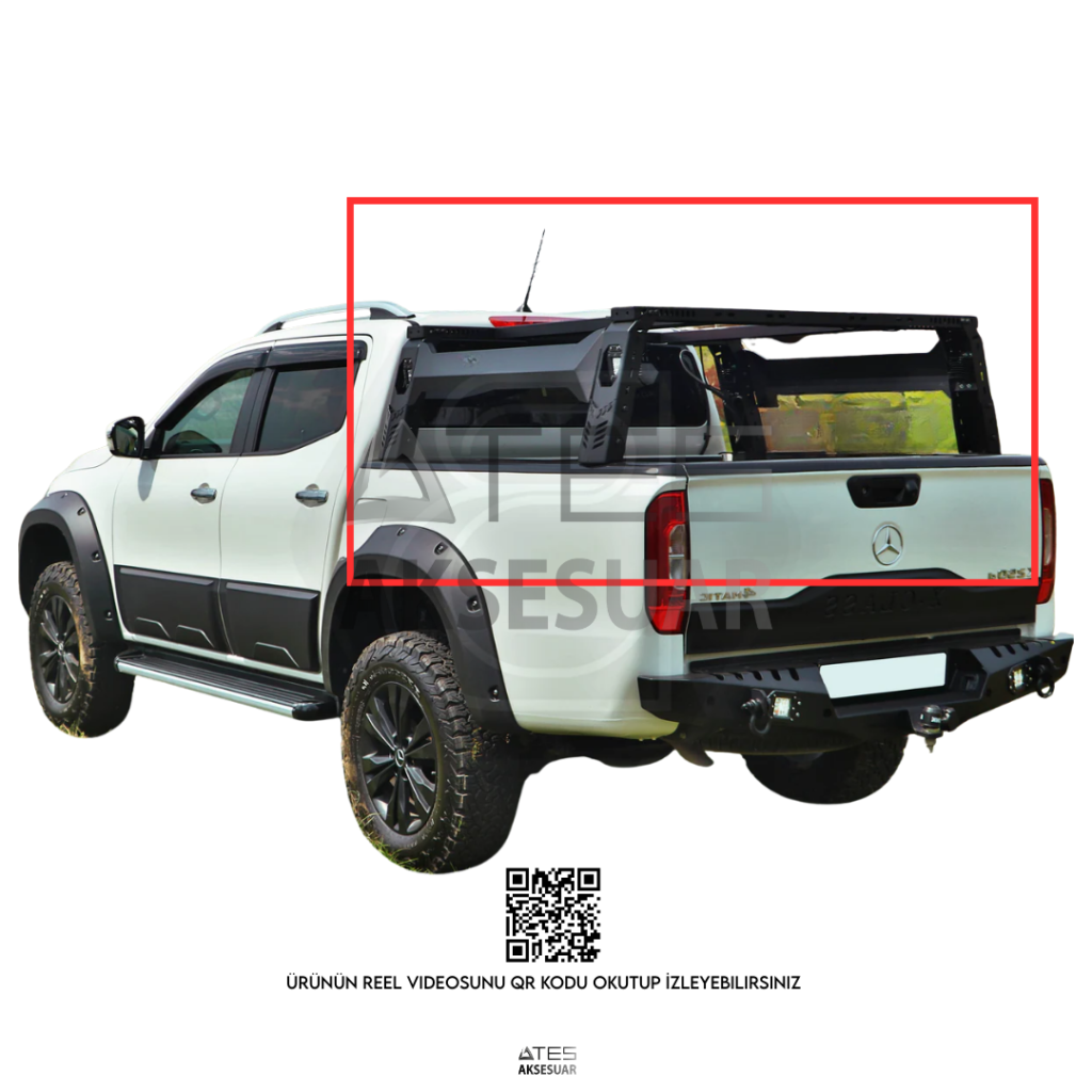 Mercedes X-Class Araç Üstü Çadır Taşıyıcı