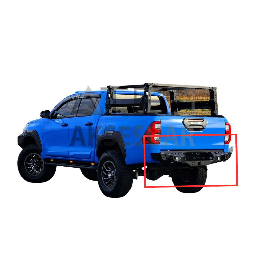 Mitsubishi L200 Arka Tampon Çelik