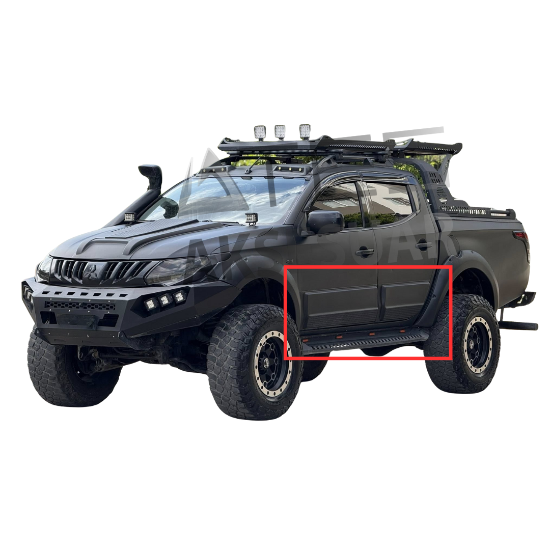 Mitsubishi L200 Kapı Dodikleri 4 Parça ABS Plastik