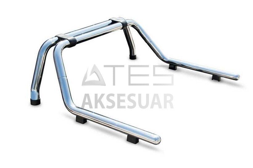 Mitsubishi L200 Kobra Roll Bar Çap:76 Krom 2015-2019 Arası