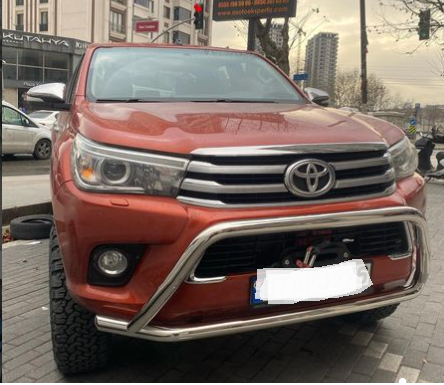 Toyota Hilux ÖN KROM KORUMA