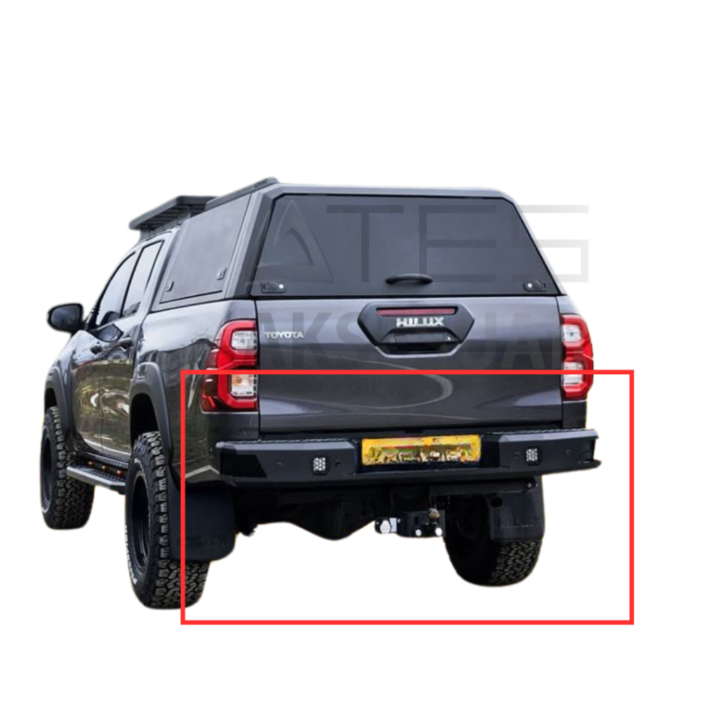 Toyota Hilux Metal Arka Tampon