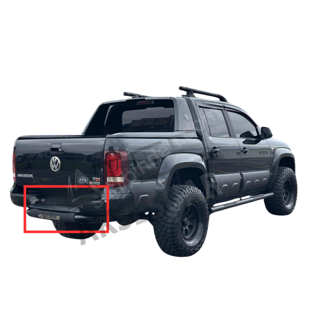 Volkswagen Amarok Arka Koruma Siyah