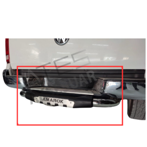 Volkswagen Amarok  Arka Koruma Poliüretan  Krom