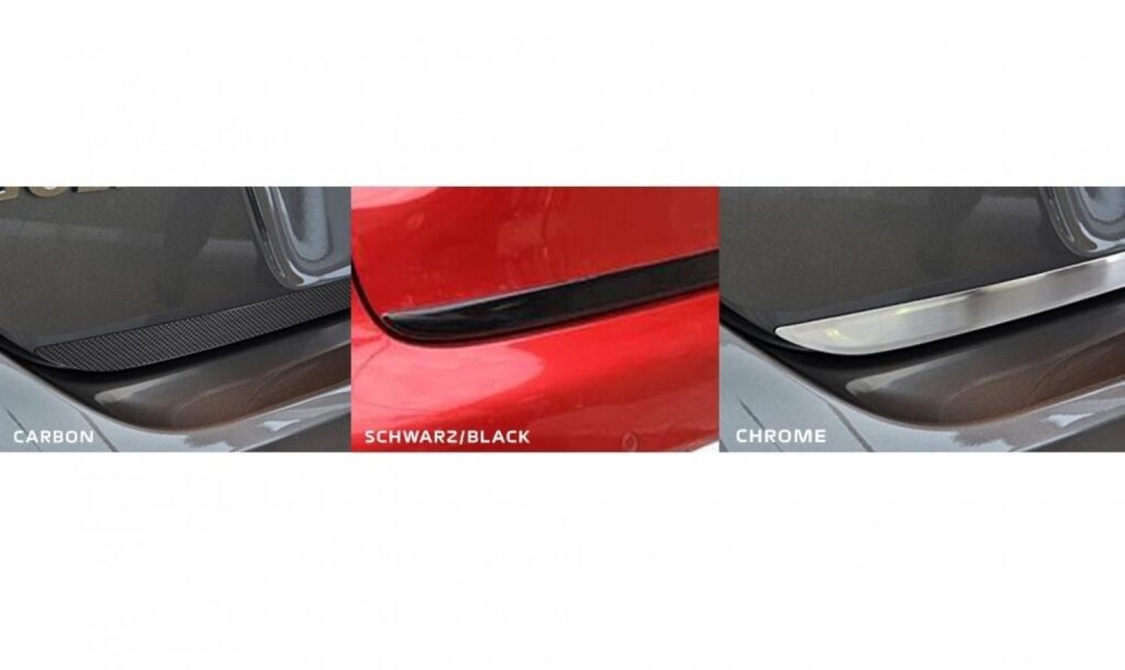 Volkswagen Amarok Bagaj Alt Çıtası Krom / Karbon / Siyah-BLACK